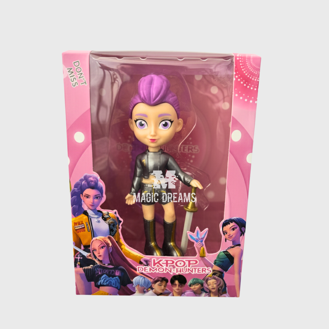 Bonecas Guerreiras K Pop Demon Hunters 19cm
