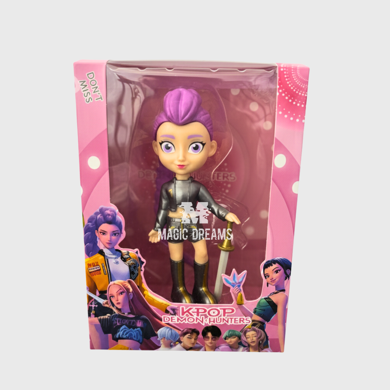 Bonecas Guerreiras K Pop Demon Hunters 19cm