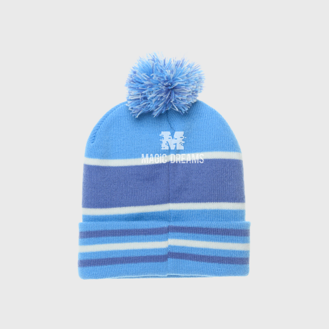 Gorro Bluey e Bingo Azul Bordado