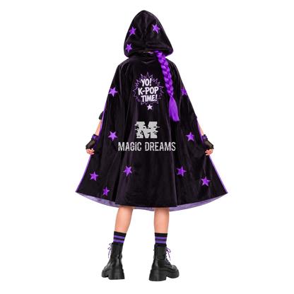 Capa Infantil YO!-POP K-Pop Morado 80cm
