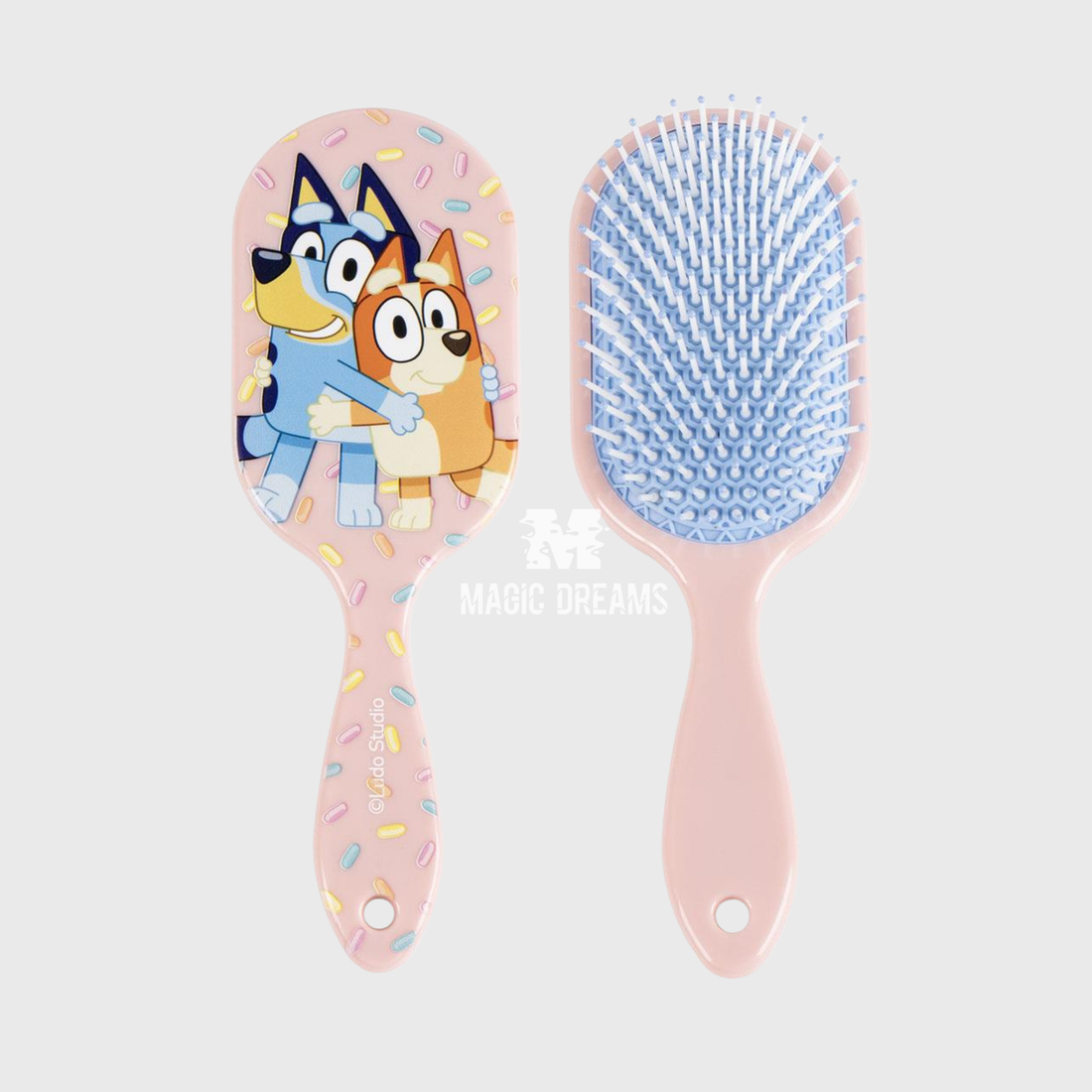 Escova de Cabelo Bluey e Bingo