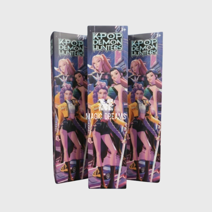 Bonecas Articuladas Guerreiras K Pop Efeito Surpresa com Música e Luz