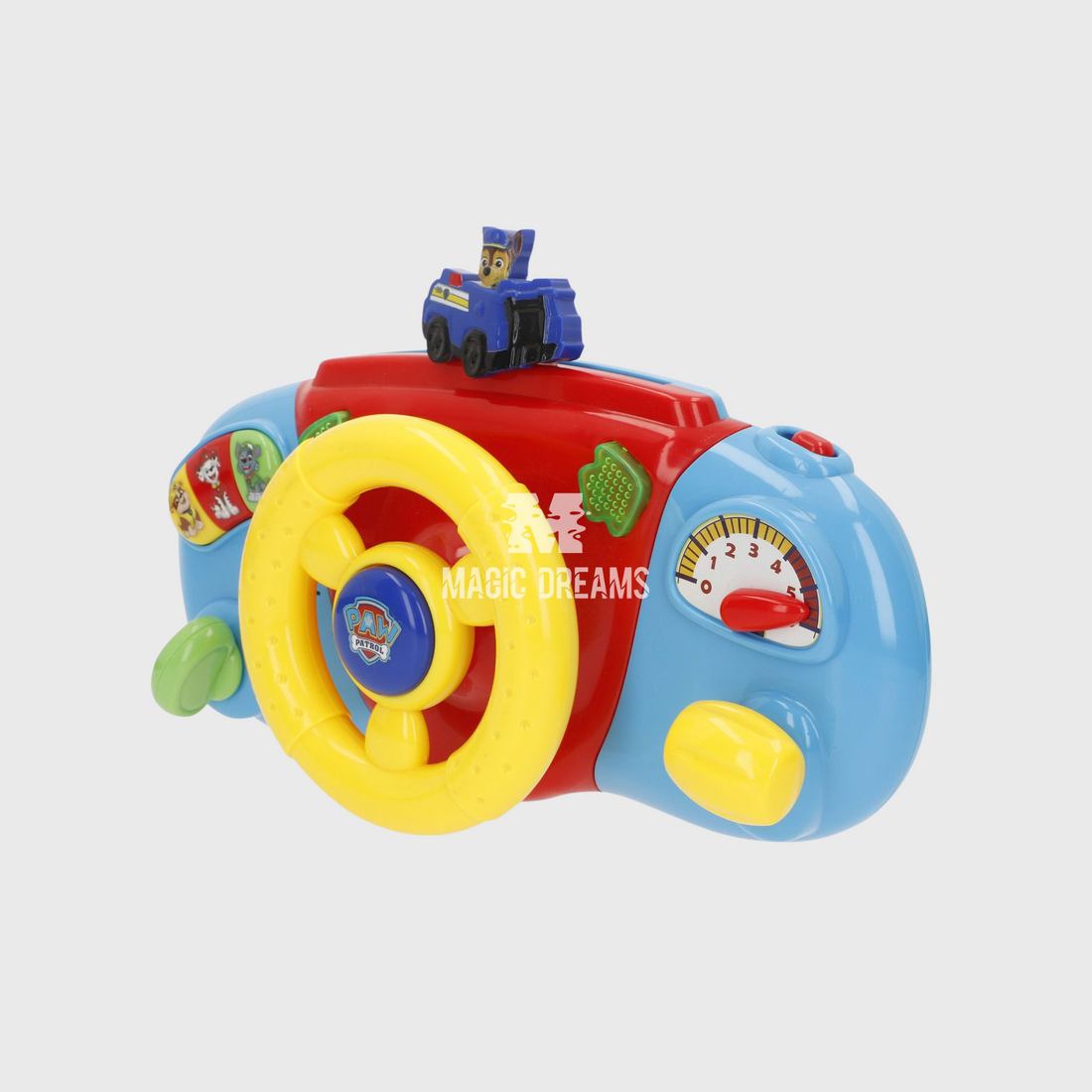 Volante com Atividades Patrulha Pata Carrinho 6M+