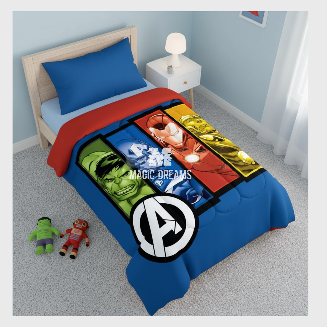 Edredão Avengers 180x260cm