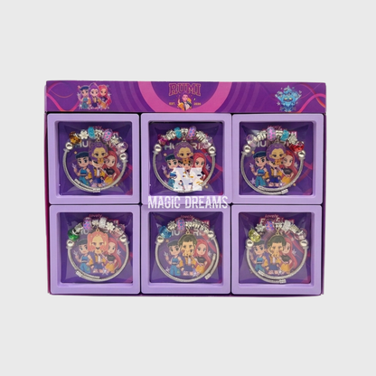Pulseira K-Pop Demon Hunters com Charms Coloridos – Ajustável