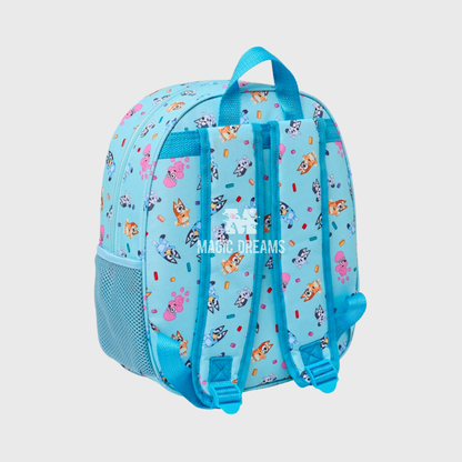 Mochila Pré-Escolar 3D Bluey 33cm