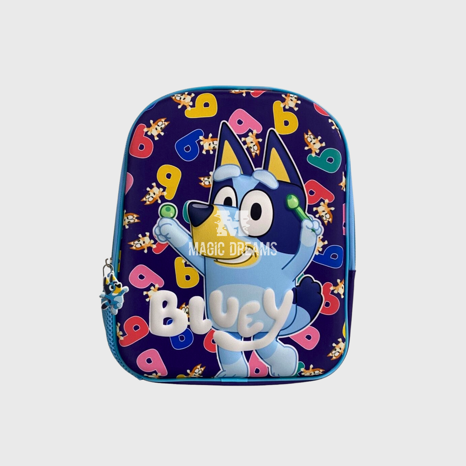 Mochila Pré-Escolar 3D Bluey Miniplay 30cm