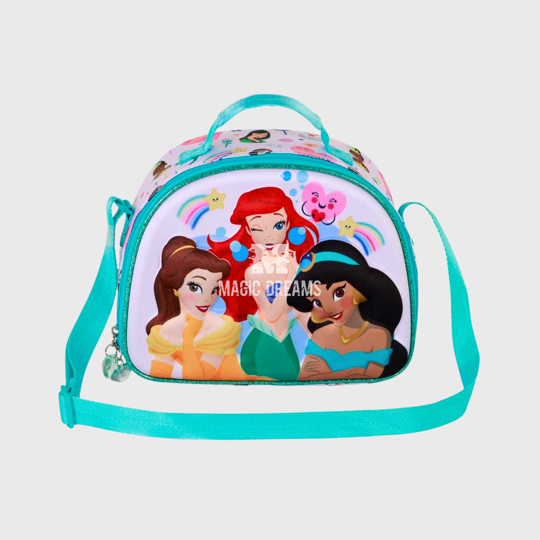 Lancheira Térmica 3D Rainbows Princesas Disney