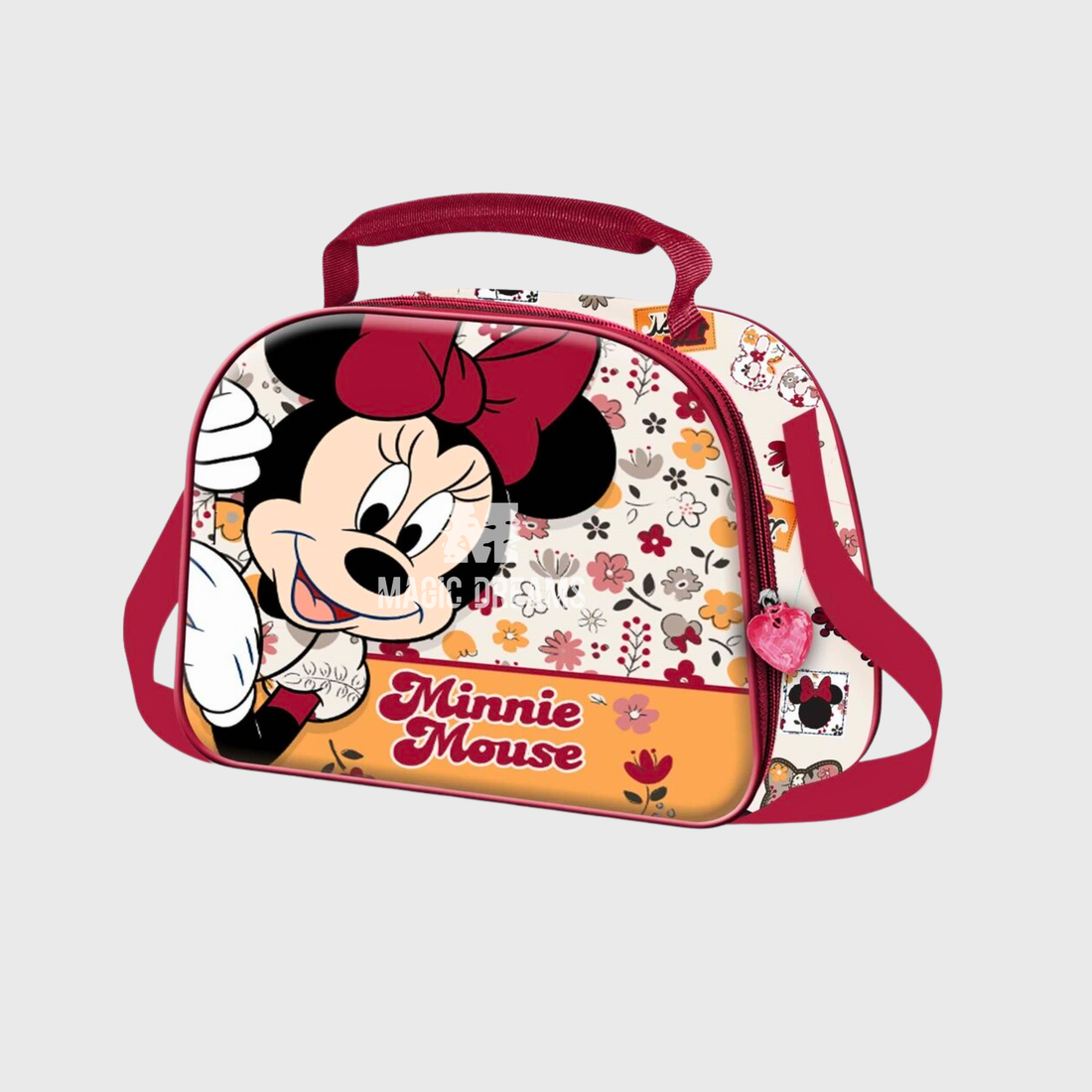 Lancheira Térmica 3D Flowered Minnie Disney