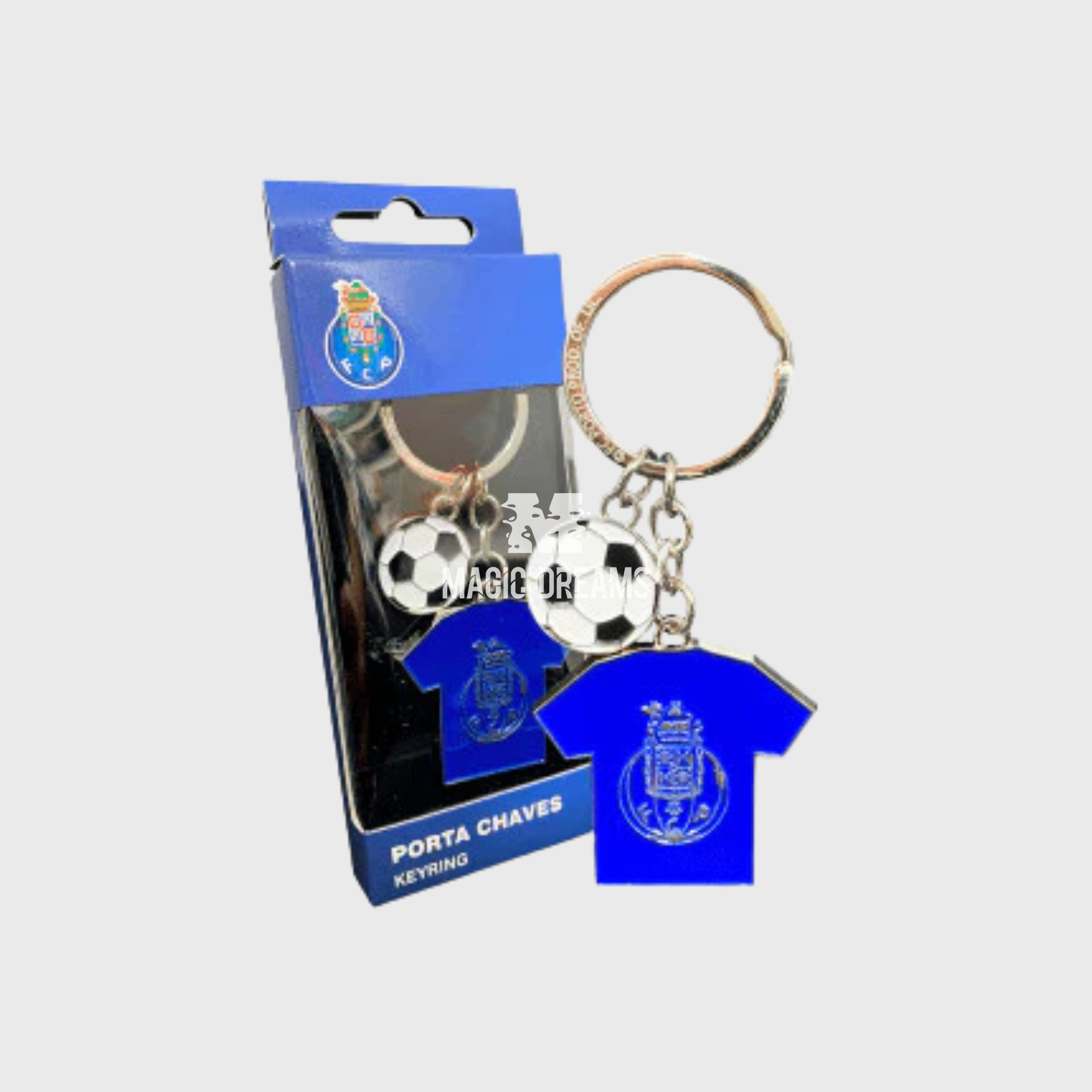 Porta-Chaves T-shirt c/ Logo em Relevo FC Porto