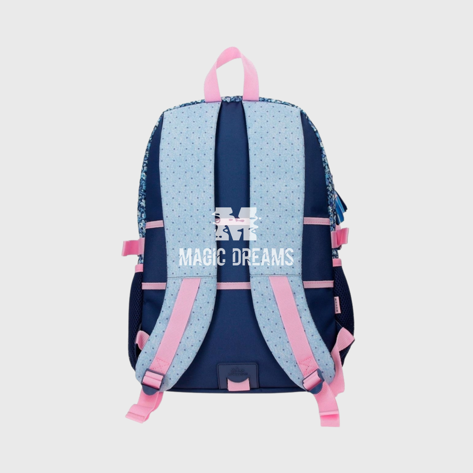 Mochila Escolar Adaptável Spring Vibes Movom 45cm
