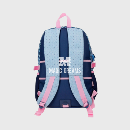 Mochila Escolar Adaptável Spring Vibes Movom 45cm