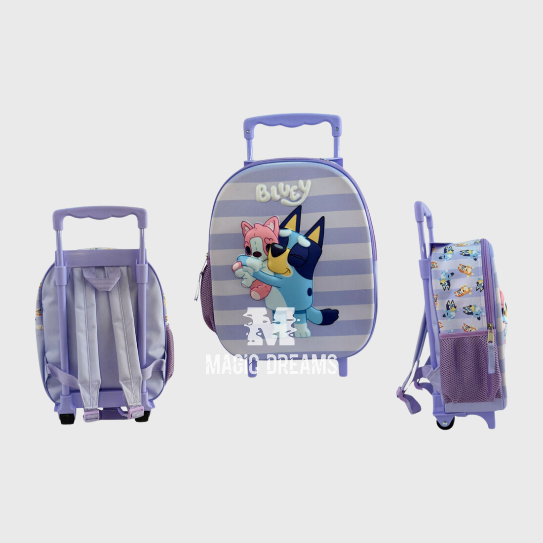 Mochila Pré-Escolar Trolley Puppy Bluey 32cm