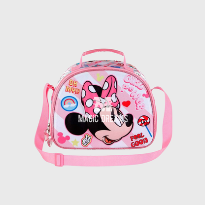 Lancheira Térmica 3D Minnie Mouse Power