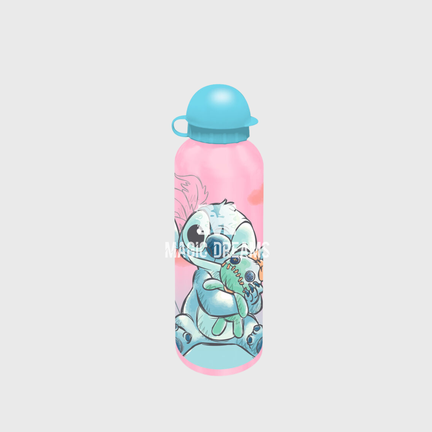 Garrafa de Alumínio Stitch &amp; Angel Cor Sortida 500ml