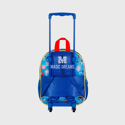 Mochila Pré-Escolar Trolley 3D Sonic The Hedgehog 31cm