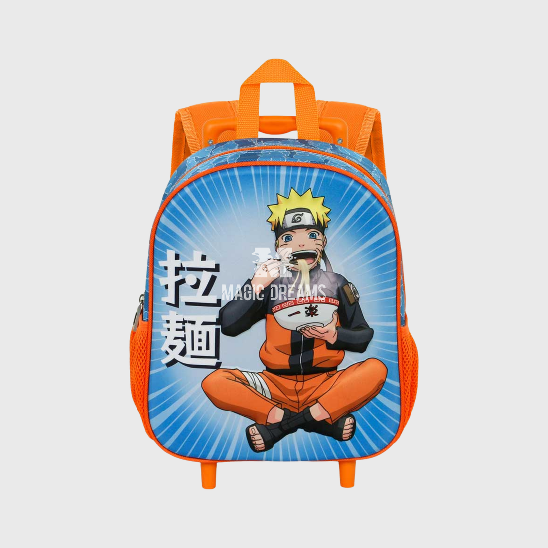 Mochila Pré-Escolar Trolley 3D Ramen Naruto 34cm