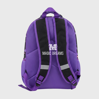 Costas ergonomicas acolchoadas com alças respiraveis e refletoras da Mochila K Pop Loves 42cm