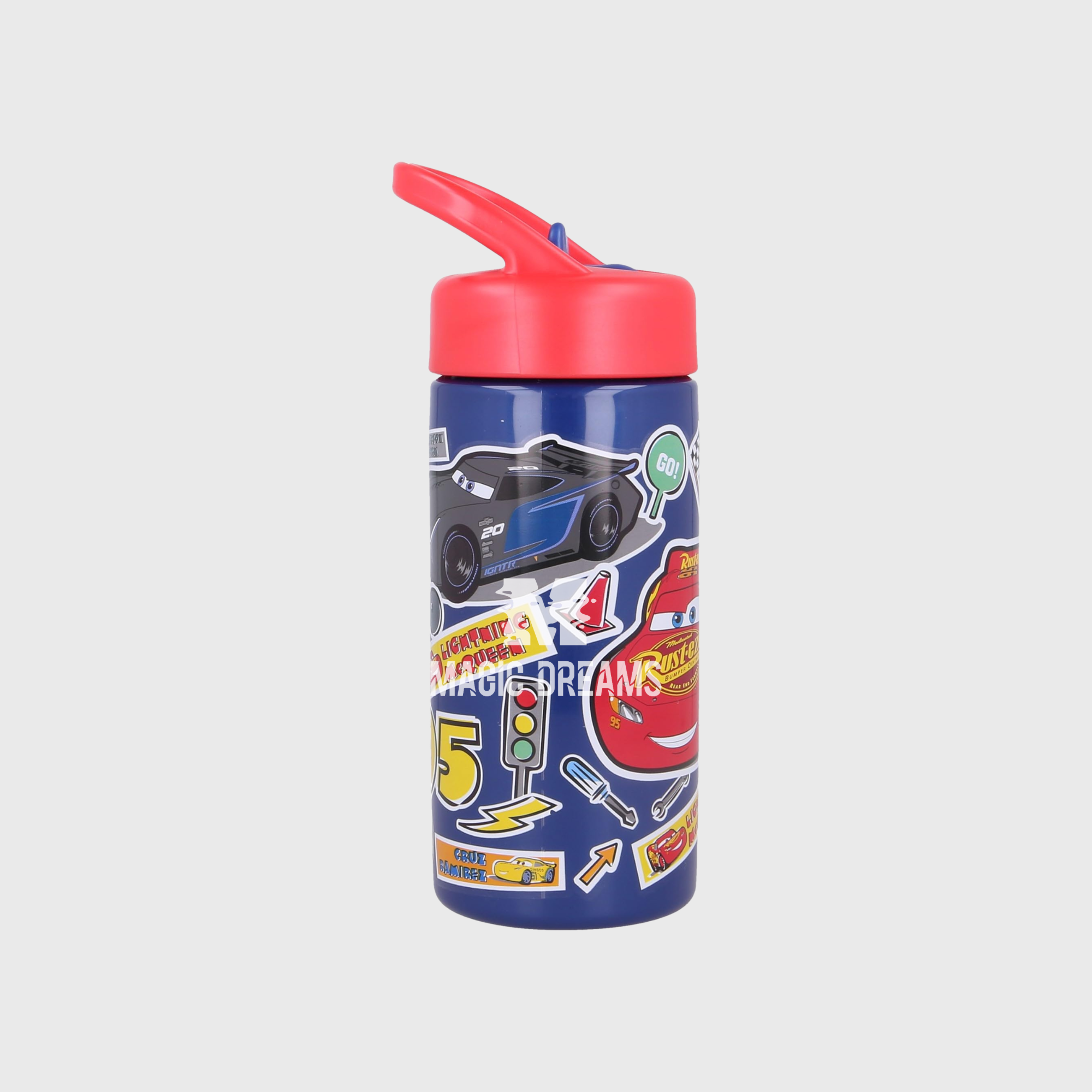 Garrafa Redondo Palhinha Cars 95 420ml