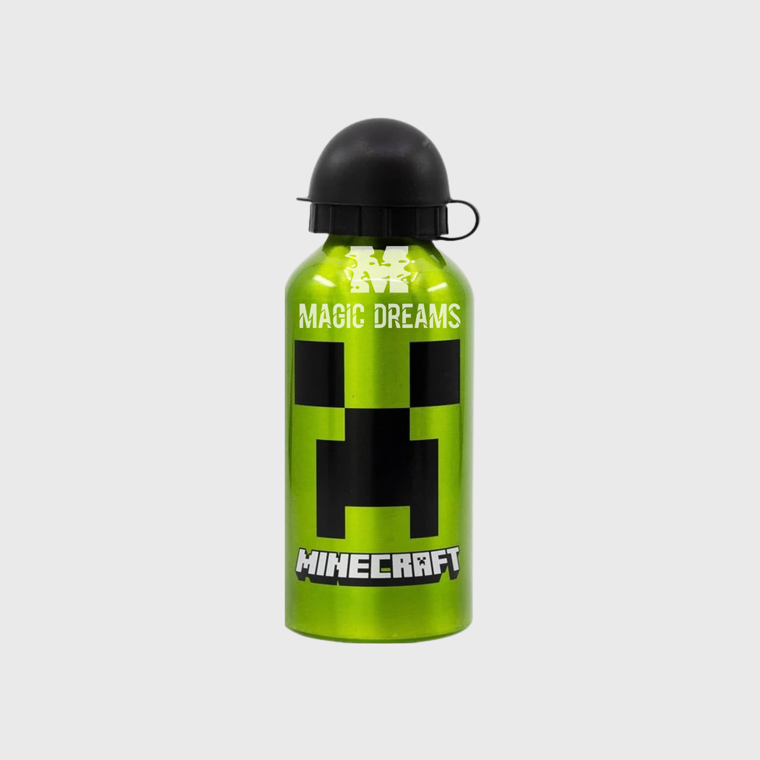 Garrafa de Alumínio Creeper Green Minecraft 400ml
