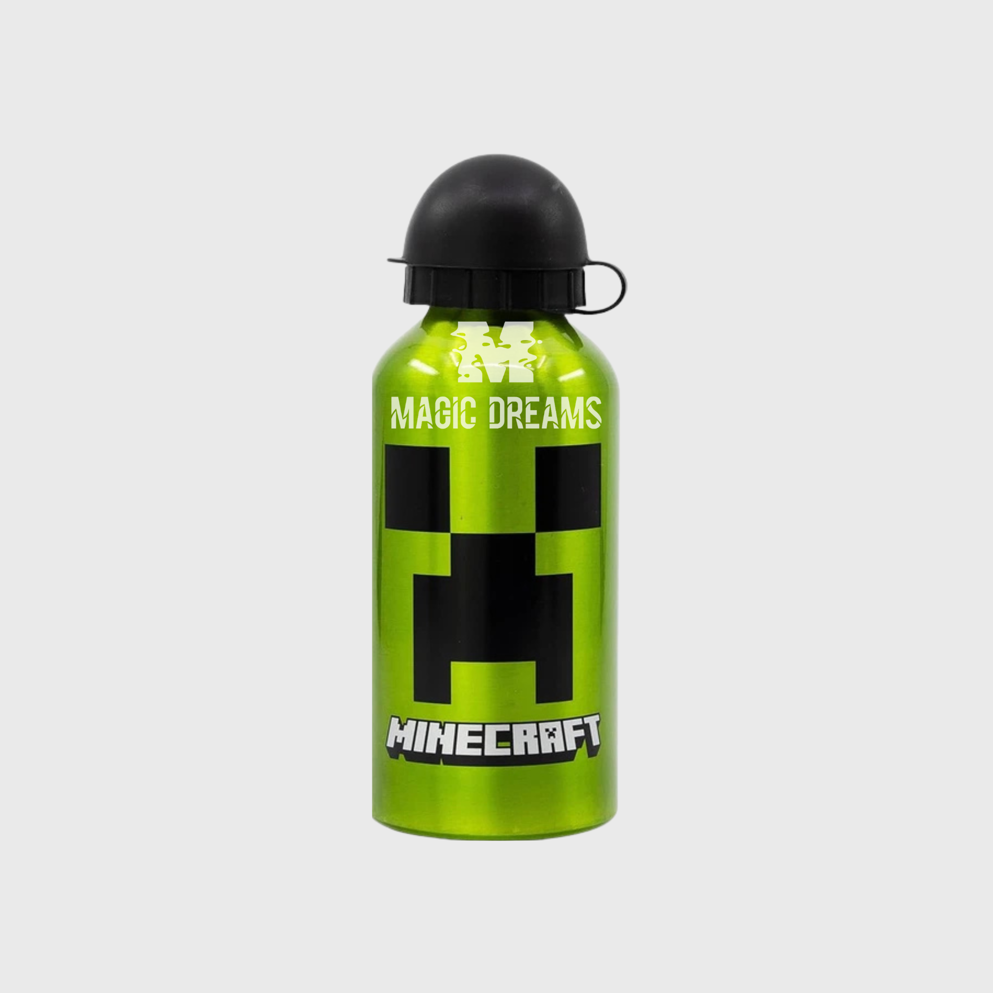 Garrafa de Alumínio Creeper Green Minecraft 400ml