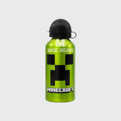 Garrafa de Alumínio Creeper Green Minecraft 400ml