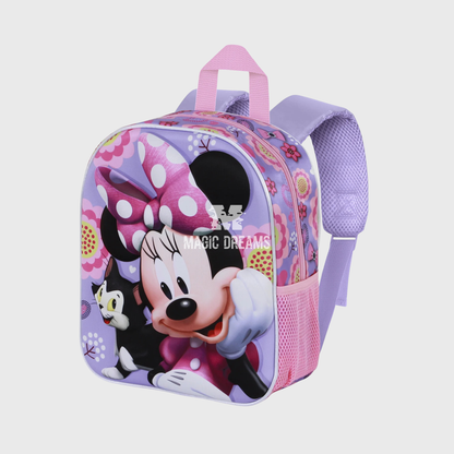 Mochila Pré-Escolar Elite 3D 30cm Minnie Mouse Disney