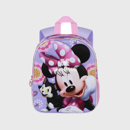 Mochila Pré-Escolar Elite 3D 30cm Minnie Mouse Disney