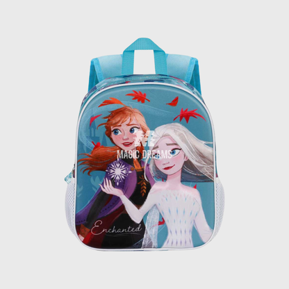 Mochila Pré-Escolar 3D Enchanted 31cm Frozen 2 Disney