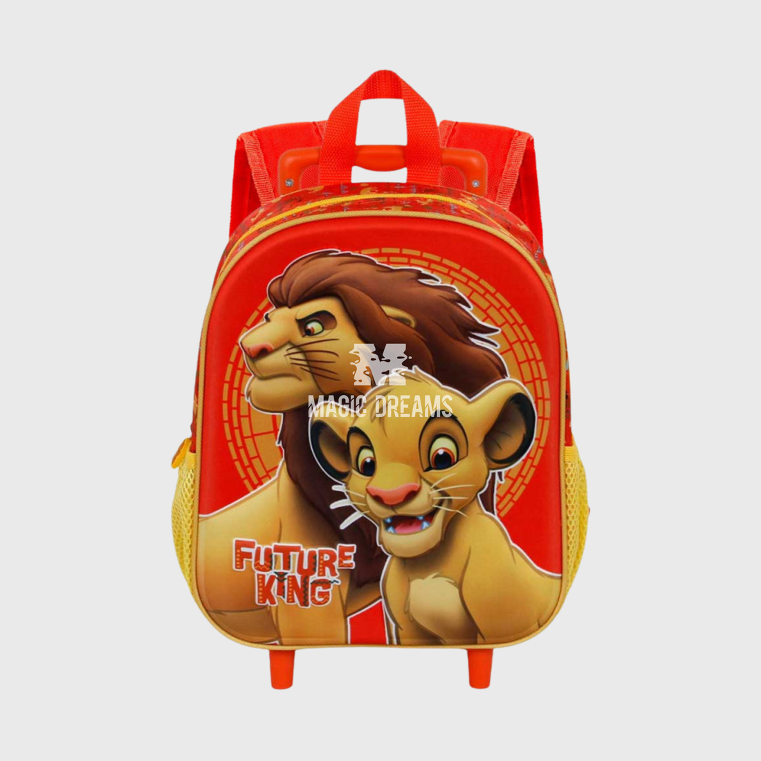 Mochila Pré-Escolar Trolley 3D Future King Rei Leão Disney 34cm