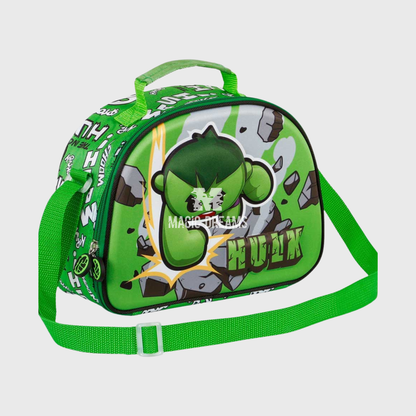 Lancheira Térmica 3D Greenmass Hulk Avengers Marvel