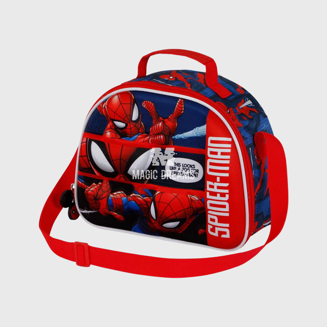 Lancheira Térmica 3D Stronger Spiderman Marvel