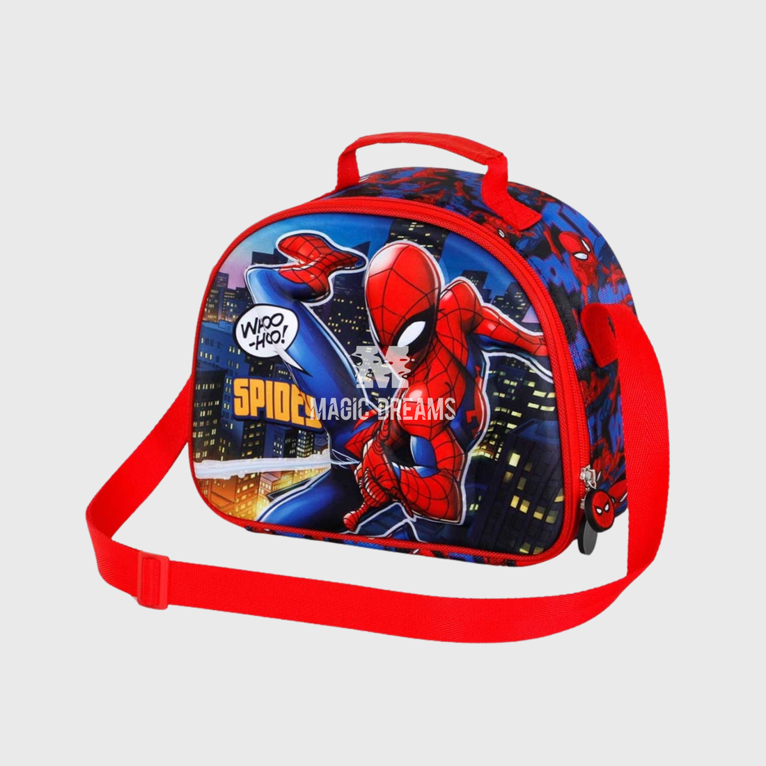 Lancheira Térmica 3D Mighty Spiderman Marvel