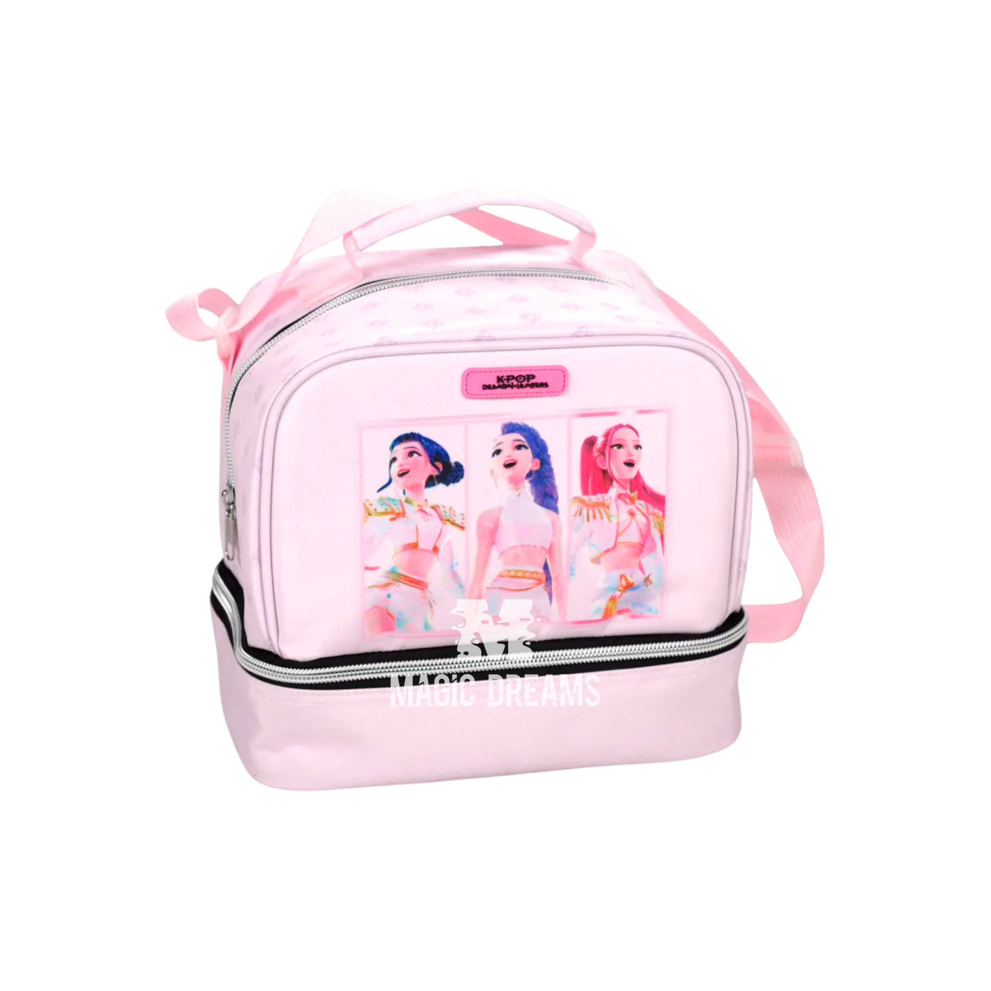 Lancheira Térmica Guerreiras do K-Pop Huntrix Rosa 21cm