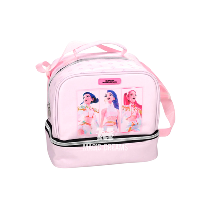 Lancheira Térmica Guerreiras do K-Pop Huntrix Rosa 21cm