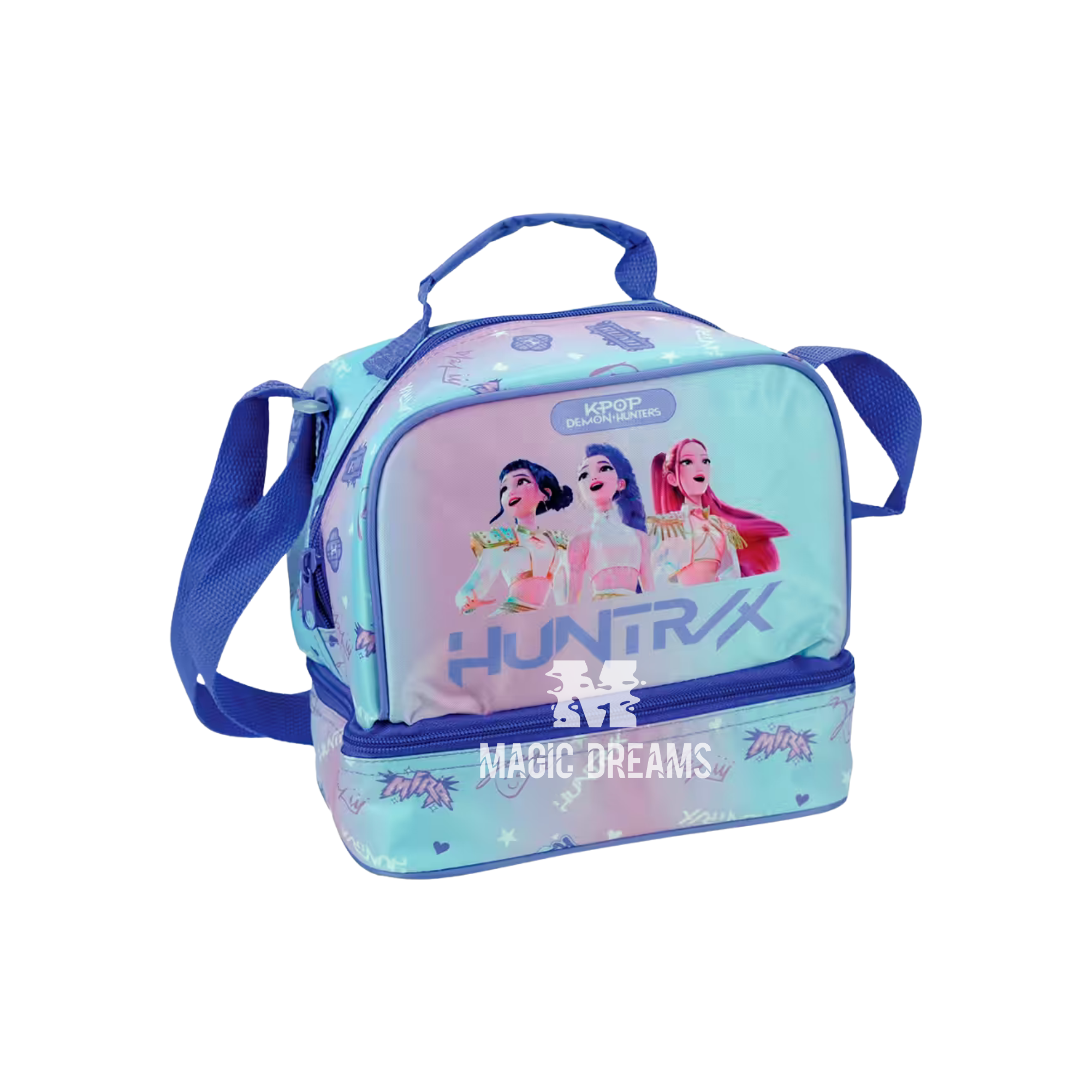 Lancheira Térmica Guerreiras do K-Pop Huntrix Lilás 21cm