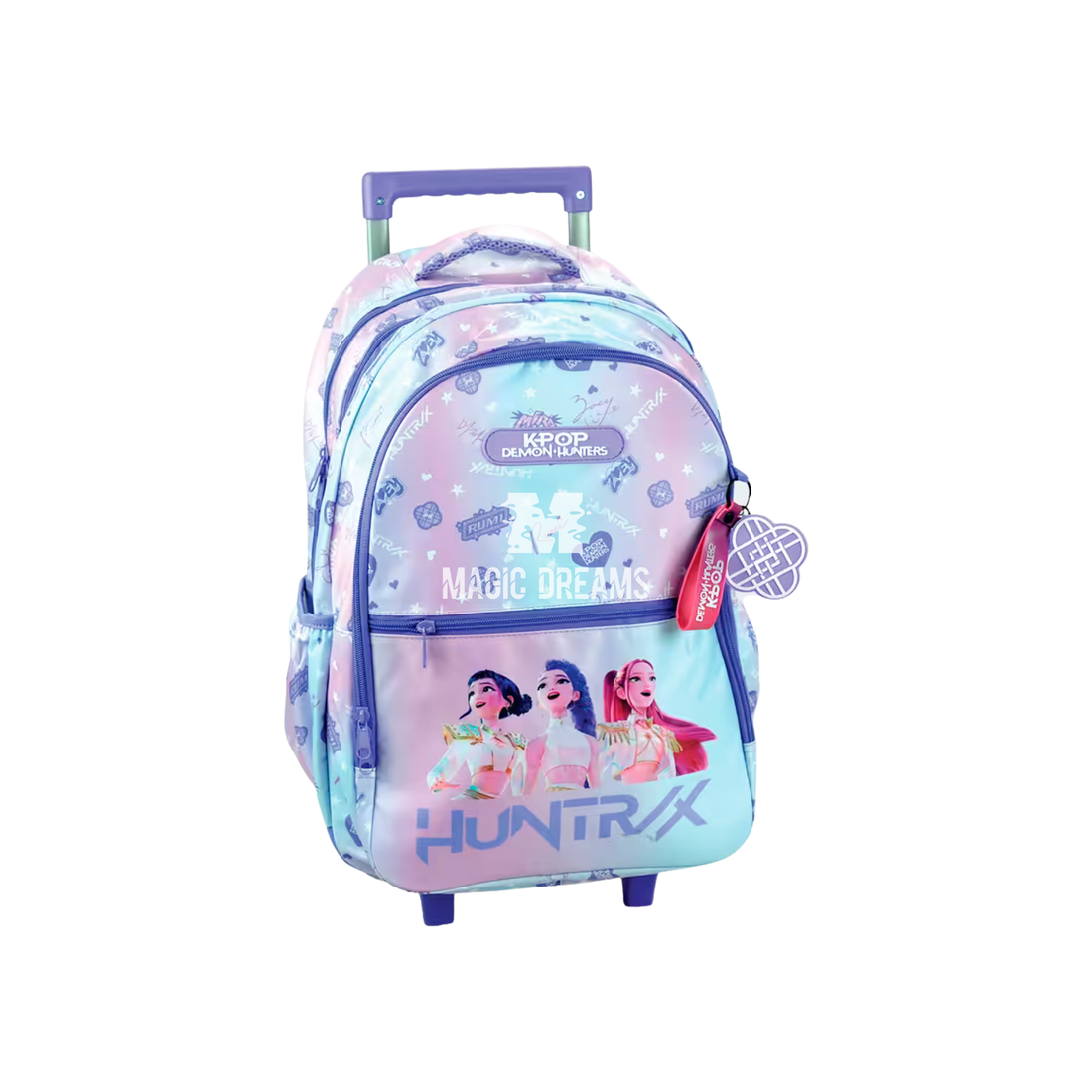 Mochila Escolar Trolley K-Pop Demon Hunters 46cm