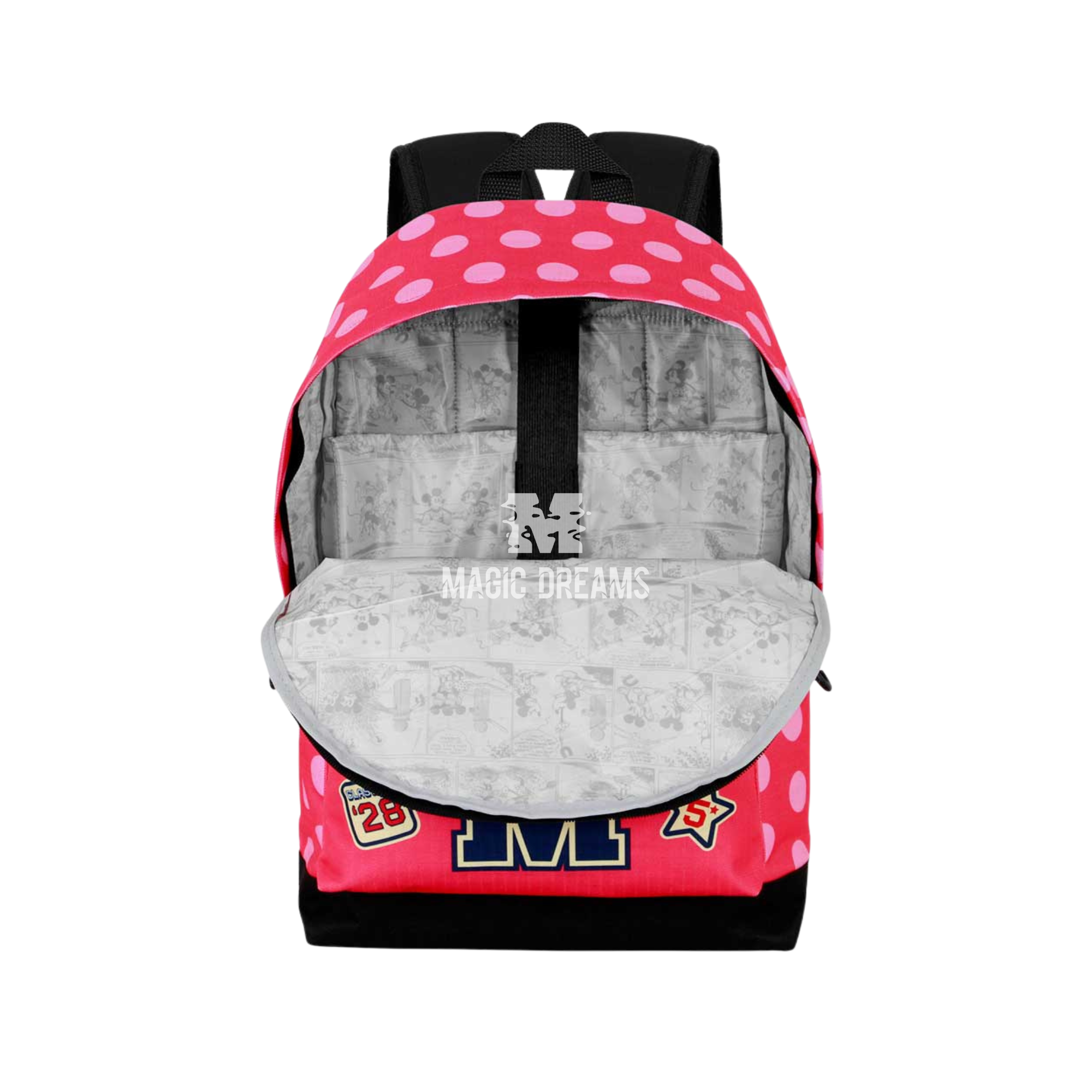 Mochila Escolar Class Minnie Mouse Disney 44cm Adaptável