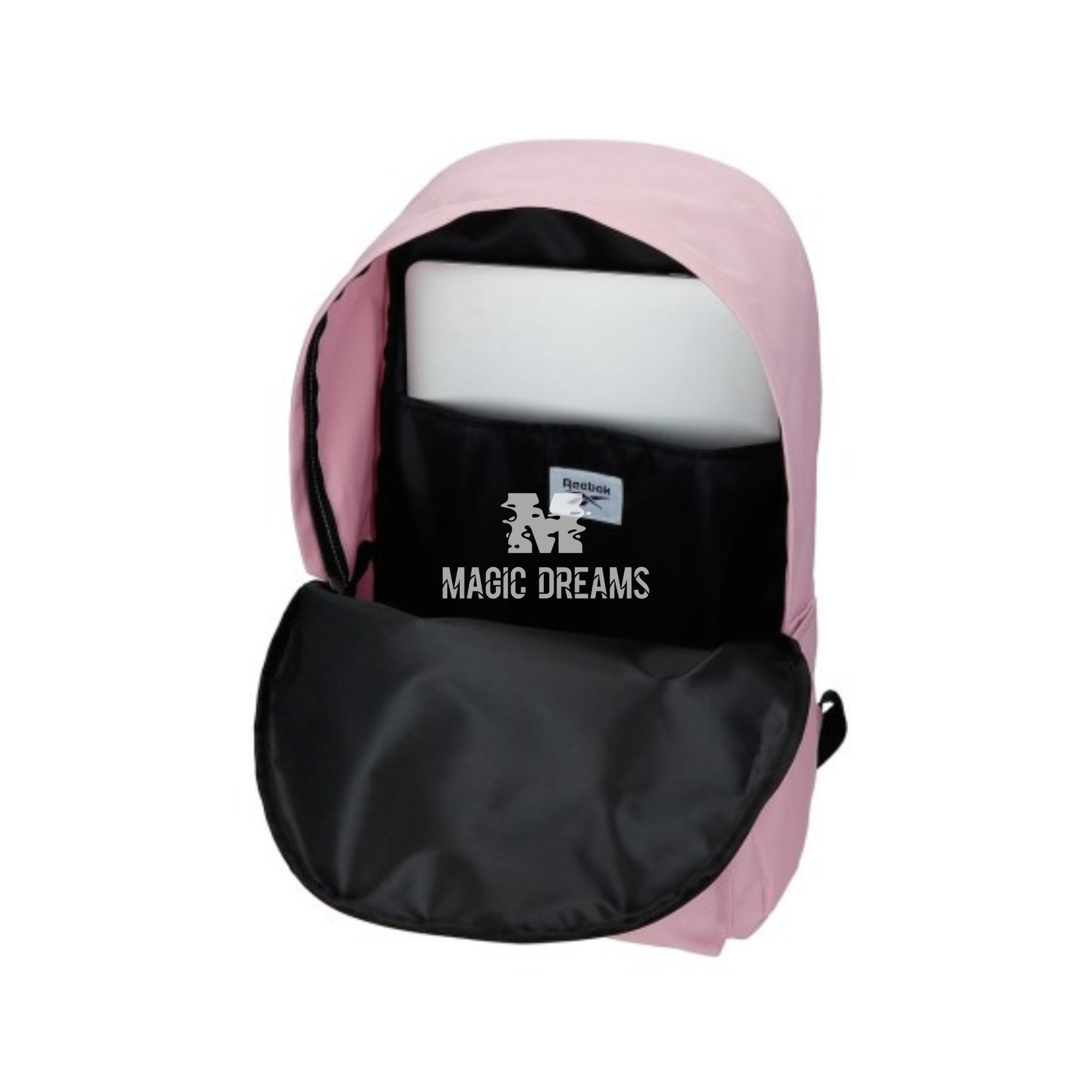 Mochila Escolar Rosa 45cm Reebok