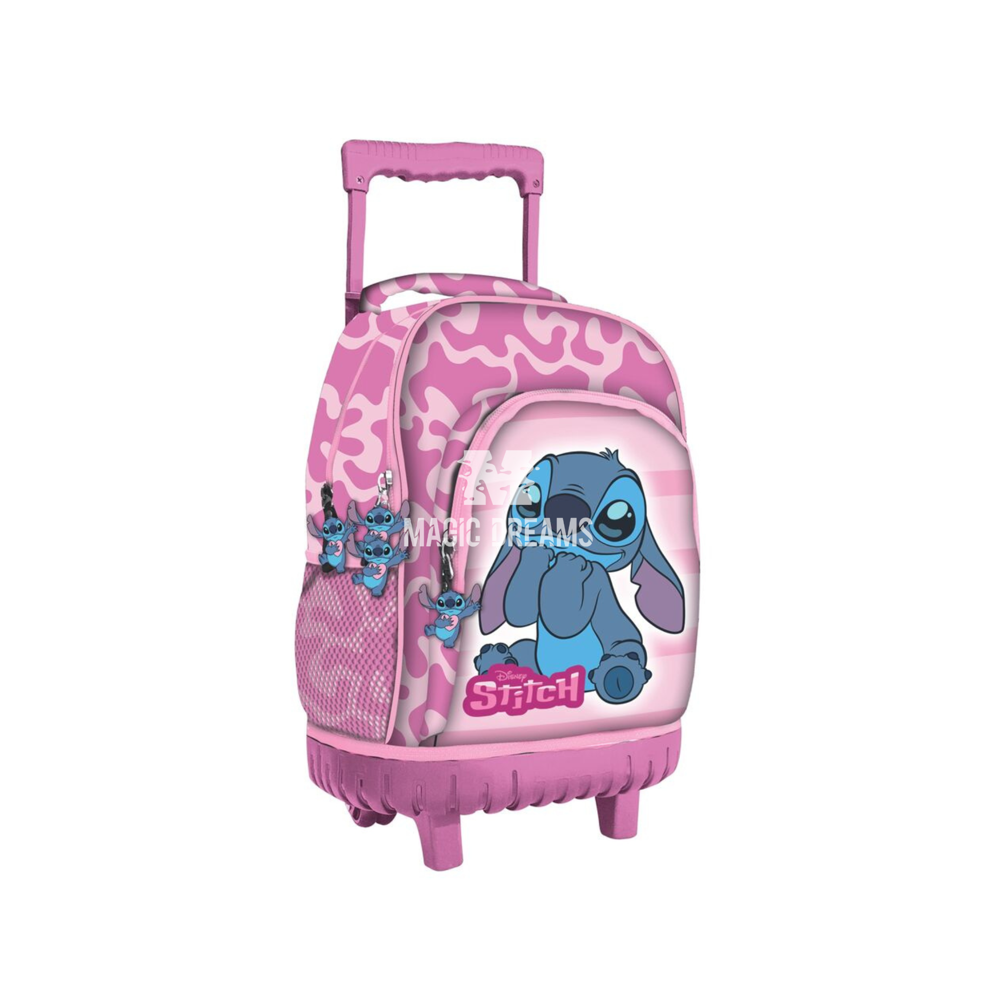 Mochila Escolar Trolley Lovely Stitch 44cm
