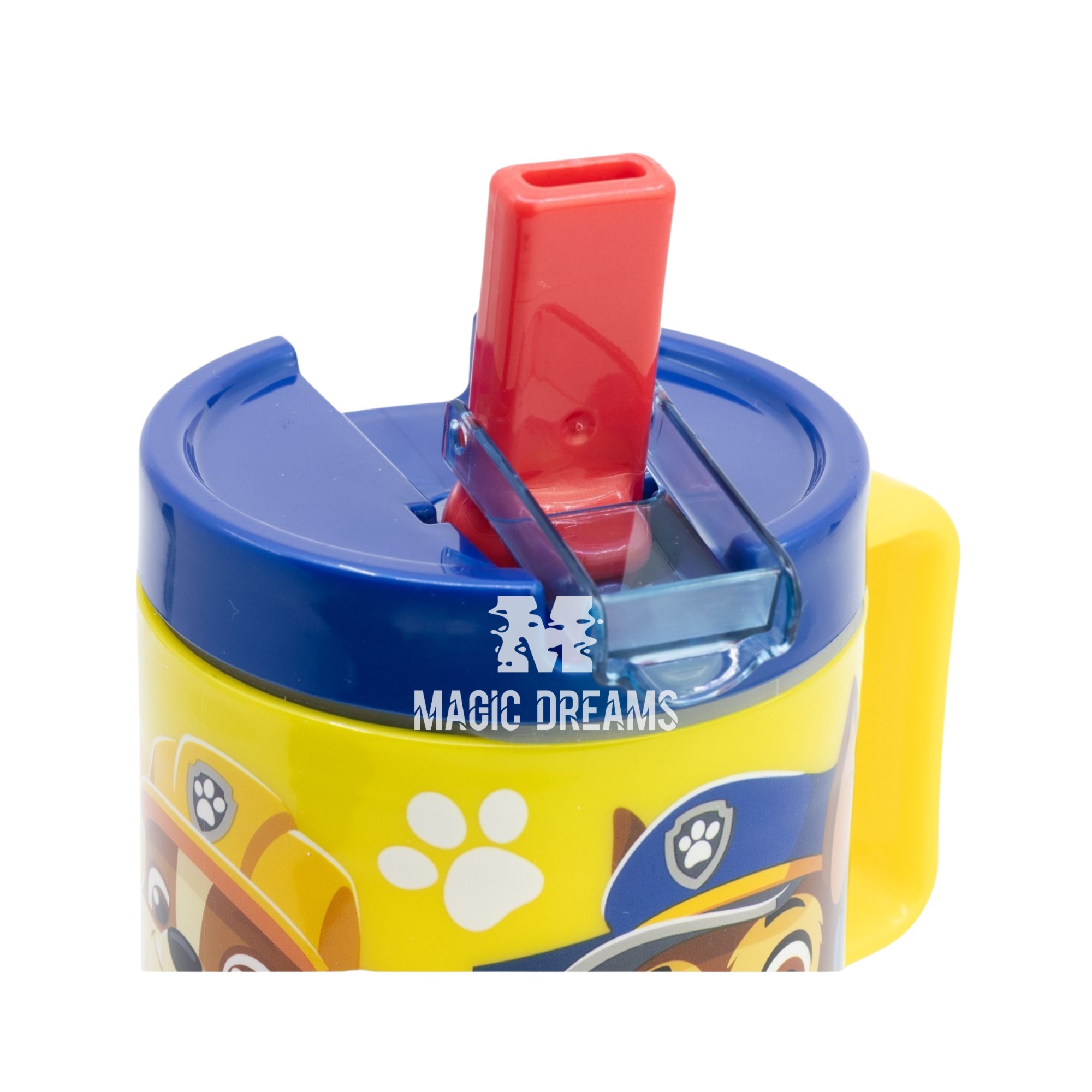 Caneca Copo com Tampa Cool Patrulha Pata Boy Rescue Pups Paw Patrol 530ml