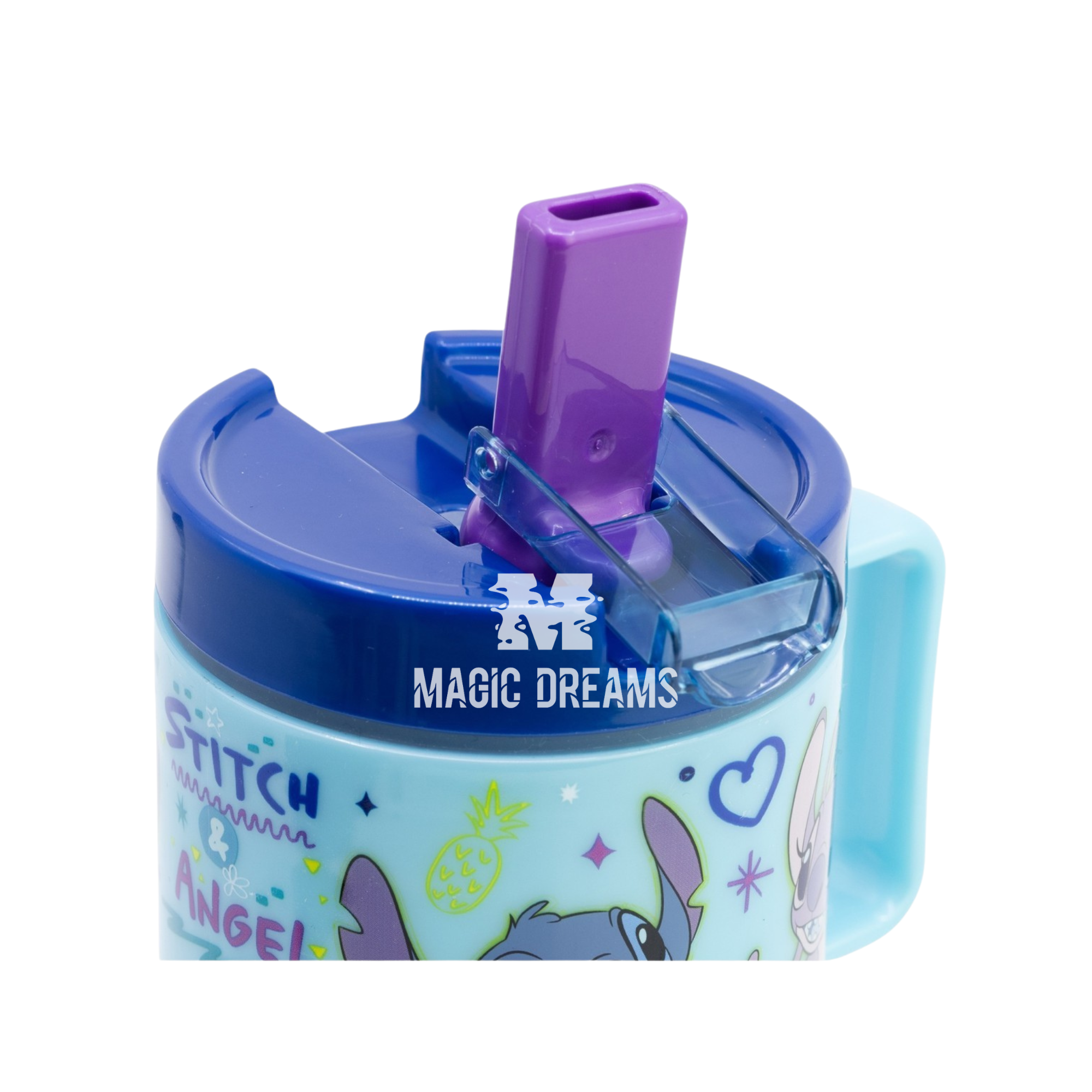 Caneca Copo com Tampa Cool Stitch &amp; Angel 530ml