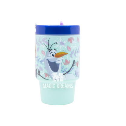 Caneca Copo com Tampa Cool Frozen Snowy Tale 530ml