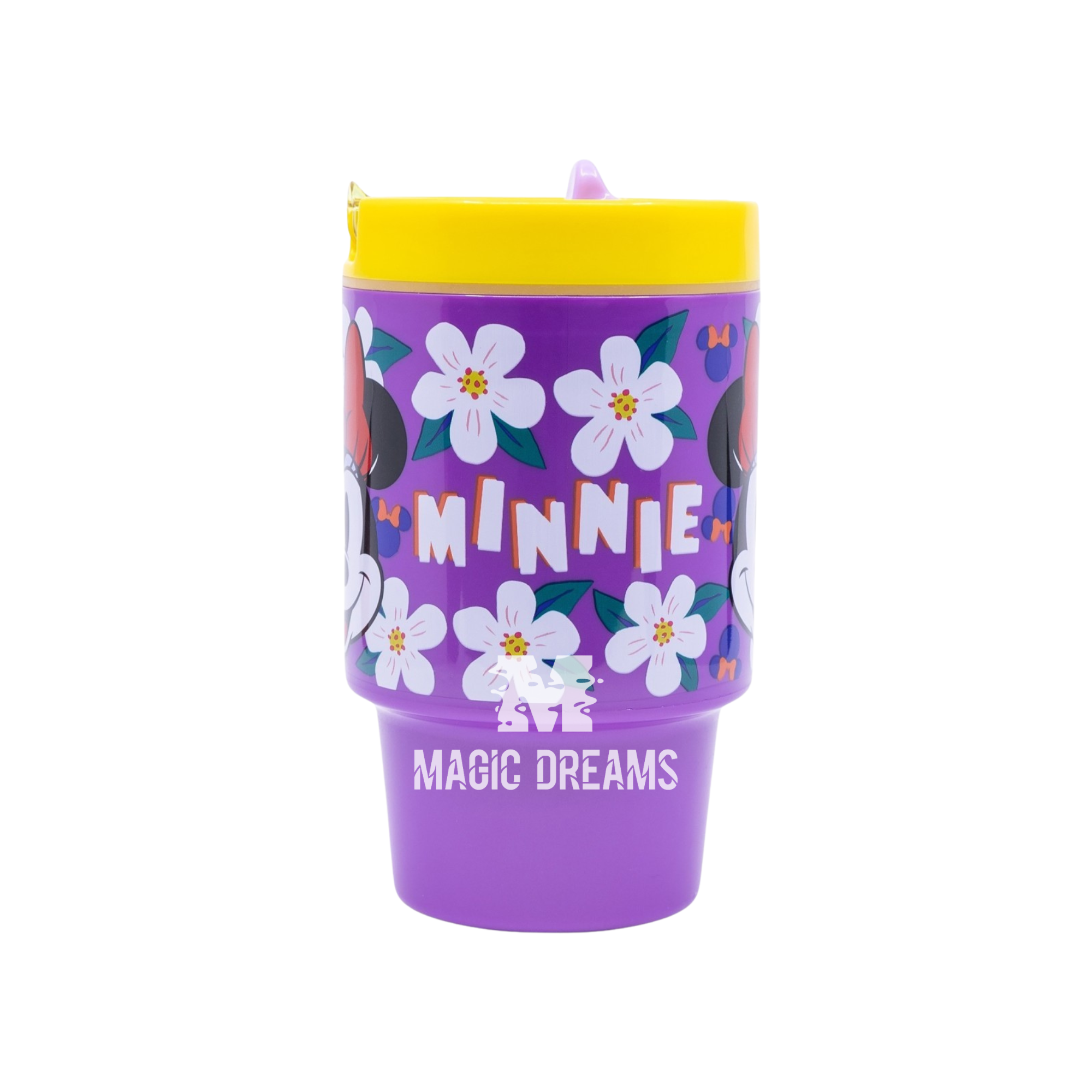 Caneca Copo com Tampa Cool Minnie Sunshine 530ml