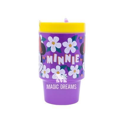 Caneca Copo com Tampa Cool Minnie Sunshine 530ml