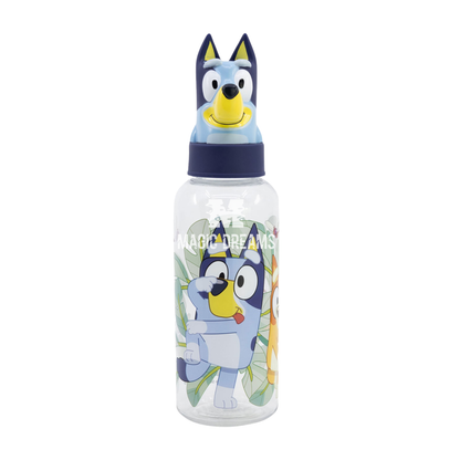 Garrafa 3D Figura Ecozen Bluey e Bingo 560ml