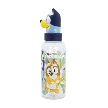 Garrafa 3D Figura Ecozen Bluey e Bingo 560ml