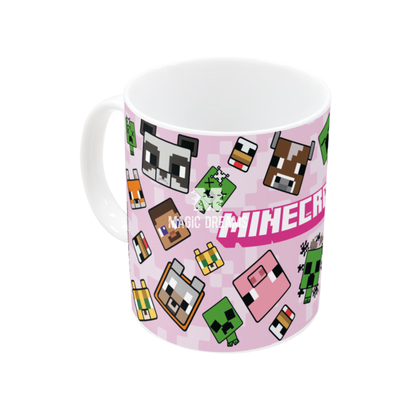 Caneca Cerâmica com Sublimação Minecraft 325ml