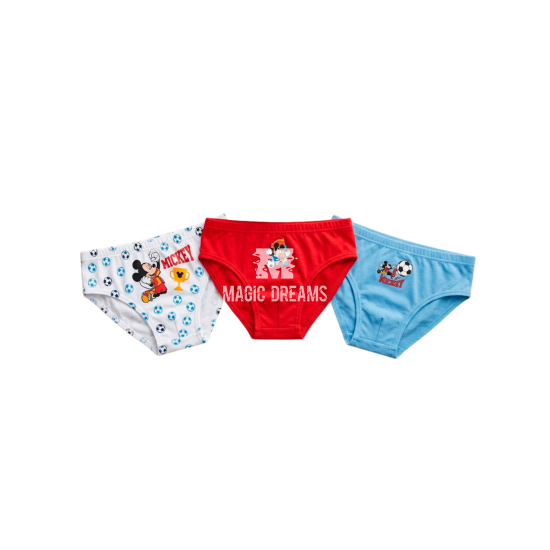 Pack de 3 Cuecas Mickey Mouse