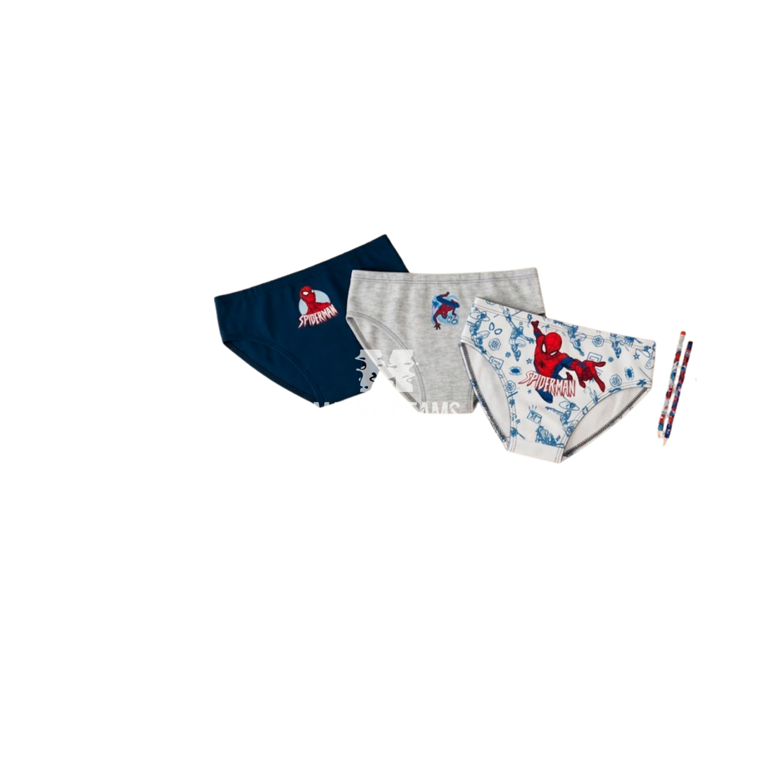 Pack de 3 Cuecas Spiderman